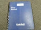 Link-Belt LS-4300C II Hydraulic Excavator Shop Service Repair Manual