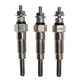 3X Glow Plugs 15951-65510 For Kubota B1550 B1750 B2150 KH-36 KH-41 KH-51 F2100