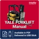 Yale GP040RG (A875) Forklift Repair Manual PDF USB