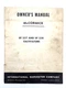 McCormick UF257 & UF258 Cultivators Owner's Manual International Harvester