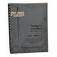 Kearney & Trecker MMR-60 Parts Manual for 1400-1800 Milwaukee Bed Type Machine