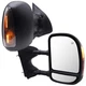 Towing Mirrors 99-07 Ford F-250-F-550 SUPER DUTY, POWER HEATED,SMOKE SIGNAL,PAIR