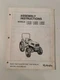 Kubota L3130- L5030 Tractor Assembly Instructions Manual Book