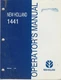 New Holland 1441 Discbine Disc Mower Conditioner Operator's Owner's Manual