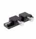 CNC X-axis dovetail groove slider LWX40-L150-2 110mm stroke Manual slide table