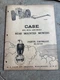 Case Tractor M10 MU10 MU510 Rear Mounted Mower Parts Book Manual AMIL26 NO6