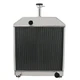 4 Rows Full Aluminum Radiator For Ford 445D 455C 555C 555D 565D 655C Tractor