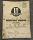 I & T IH-8 International Harvester Super & Non-Super  Service Manual
