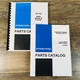 International 2500B 2500 Series B Gas Wheel Tractor Parts Manual Set Catalog