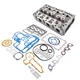 Cylinder Head Assy + Gasket Set for Kubota D1102 D1101 L2201 L2000 15321-03040