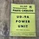 IH International UD-9A Power Unit Parts Catalog Form PU-26B