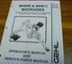 Gehl BH609 & BH611 Backhoe for SL5635 Parts Catalog & Owner Operator Manual xz