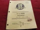 Case 500 600 900B Tractor I&T Shop Manual