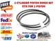 87mm Piston Ring Set STD for Alfa Romeo Alfasud AR 30737 08-110300-00