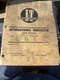 International Harvester Shop Manuel. Manual No IH-8