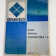 Vintage Gravely Tractor 7.6 Shop Manual 1974 Convertible Original Service Guide