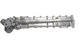 6136-61-2300 NEW GENUINE KOMATSU OIL COOLER ASSEMBLY 1163-084-5001 6D105 S6D105