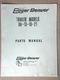 Eager Beaver "Backhoe Trailers" Model HA-15-18-21 16pg Parts Manual for 1975