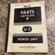 Original International Harvester Parts Catalog PU-14 Power Unit Irrigation Motor