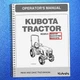 KUBOTA B2401DT B2401DTWO B2401DTN TRACTOR OPERATORS MANUAL - STEEL SPIRAL BOUND