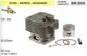 101011.393.0 Cylinder And Piston Chainsaw Echo Kioritz Hokkaido CS 302 &Oslash; 37 Mm