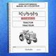 KUBOTA B6100HST B7100HST OPERATORS MANUAL HEAVY-DUTY SPIRAL BIND, STRONG JACKET