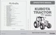Kubota Tractor M6-101 M6-111 M6-131 M6-141 Operators Manual