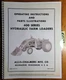 Allis-Chalmers 400 445 414 415 417 Hyd Farm Loader for WD45 D14 D15 D17 Manual