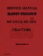 Massey Ferguson MF 2775 MF 2805 Tractor Service Manual 