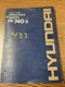 1997 Hyundai HL 740-3 Wheel Loader Operators Manual