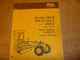 Fiat-Allis M-100 100-B Motor Grader REAR WHEELS & BRAKES Service Repair Manual
