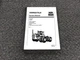 Ford New Holland Versatile 1156 Tractor Engine Transmission Service Manual