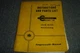 Ingersoll Rand ECM150 D475 Crawl IR Rock Drill Mounting Parts Operator Manual xz