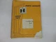 International Harvester 4 Cylinder Diesel Engine Parts Catalog for Crawlers