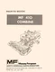 Massey Ferguson MF410 MF-410 Combine Parts Book Manual Ser. 1200006777 and Up
