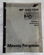 Massey Ferguson 1242/1244 Loader Operator Instruction Book