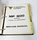 Vintage Massey Ferguson Manual MF300 Crawler Loader & Buyers Guide As Is Read