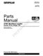 Caterpillar Cat 416C Backhoe Loader Center Pivot Parts Catalog Manual SEBP2389