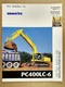 Komatsu PC400LC-6 Excavator Brochure 1996