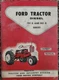 Ford Tractor Diesel 701 D And 901 D Series Owner's Manual