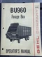 Unsealed Gehl Agriculture BU960 Forage Box Manual Form No. 902995 @B2