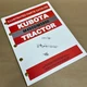 Parts Manual for Kubota M4950 M5950 Tractors Catalog Book