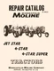 Minneapolis Moline Jet Star, 4-Star 4 Star Super Tractor Parts Catalog Manual