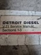 Detroit Diesel V-71 Service Manual Sections 1-3, 6SE193 8910
