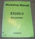 HITACHI EX220-3 EXCAVATOR SERVICE SHOP REPAIR WORKSHOP MANUAL
