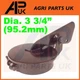 Exhaust Pipe Rain Cap Flap 3 3/4 for Massey Ferguson 8110 8130 8140 8150 Tractor