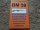 Beretta BM 59 .308 or 7.62mm Nato Rifle Collector Book&nbsp; 31 Pages