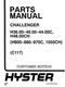 Hyster H36.00C H40.00C H44.00C H48.00CH C117 Forklift Parts Catalog Manual PDF