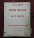 ORIGINAL 1964 MASSEY FERGUSON MF 175 MF175 TRACTOR PARTS CATALOG MANUAL nice