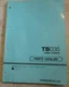 Takeuchi TB035 Compact Excavator Parts Catalog Manual Original!
